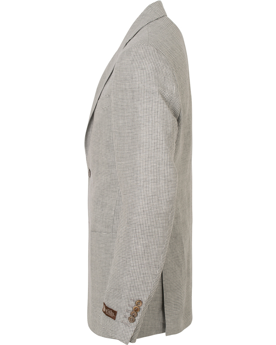 Herre | Blazere & jakker | Morris Heritage | Frank Minicheck Linen Blazer Grey