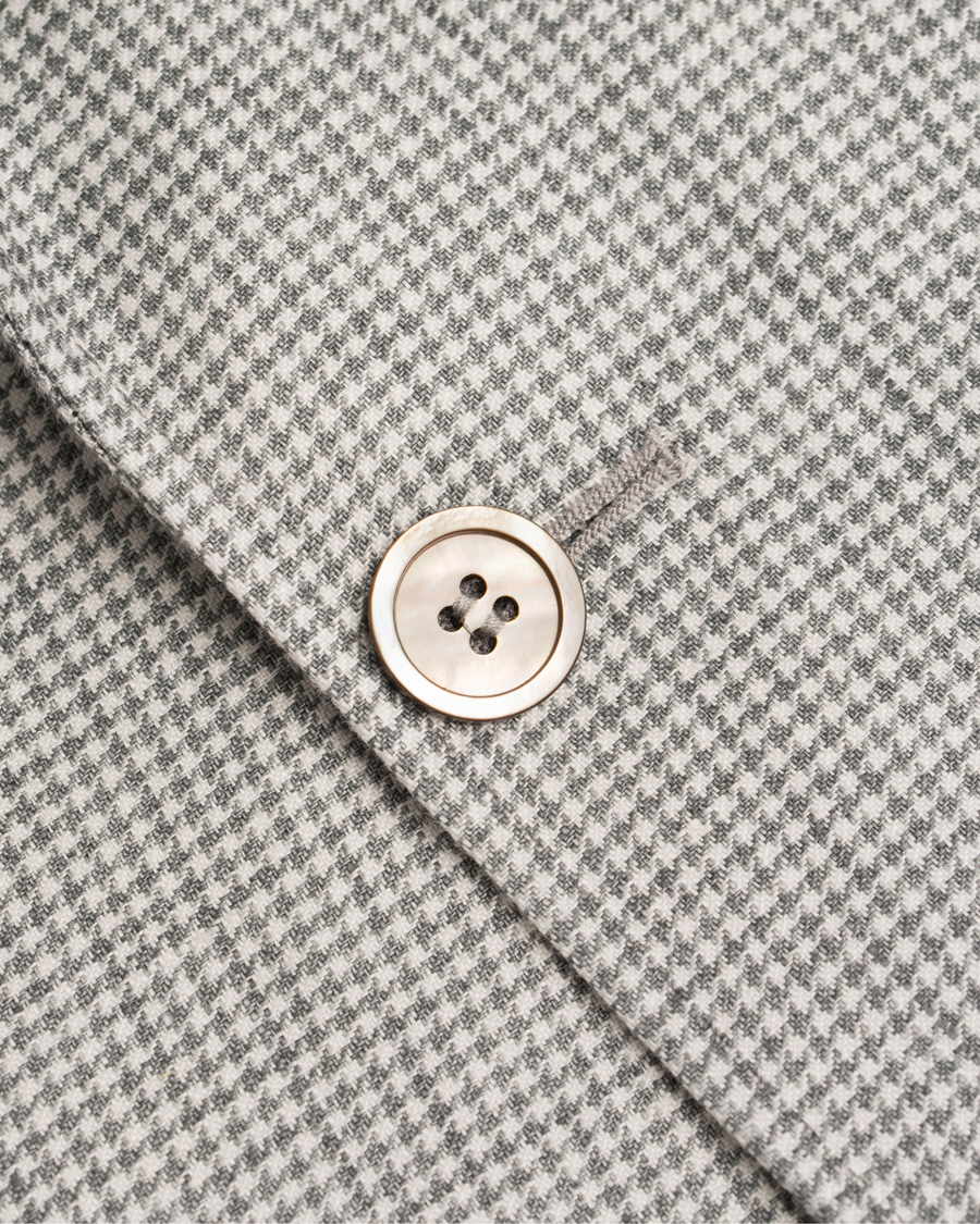 Herre | Blazere & jakker | Morris Heritage | Frank Minicheck Linen Blazer Grey