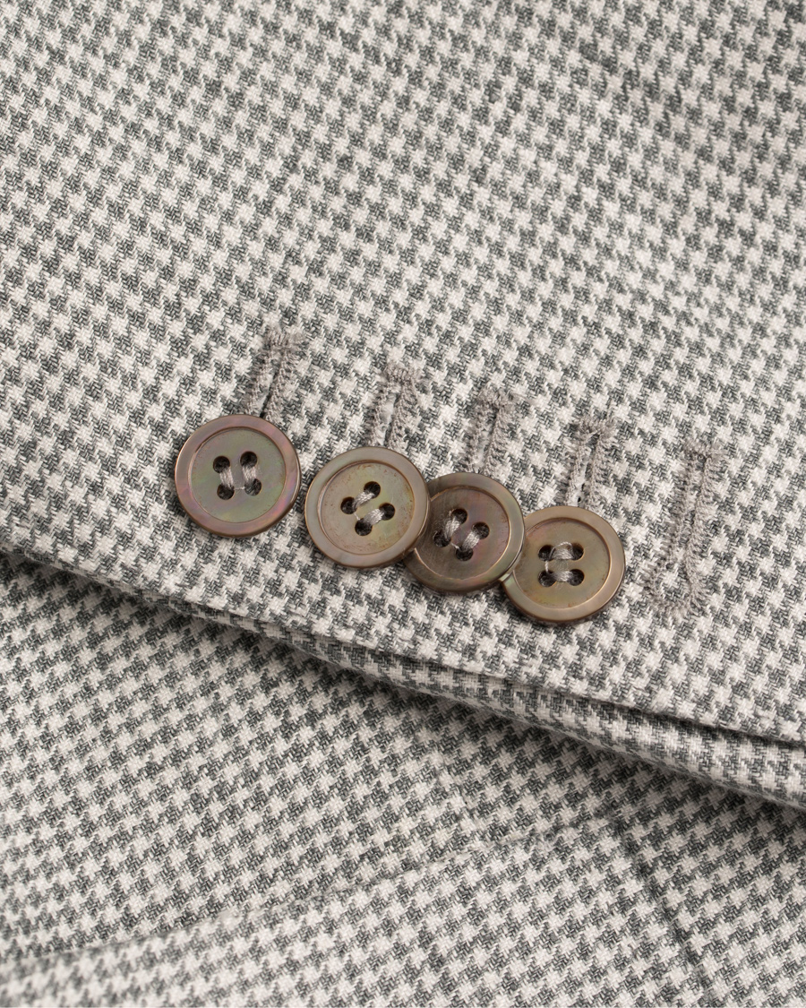 Herre | Blazere & jakker | Morris Heritage | Frank Minicheck Linen Blazer Grey