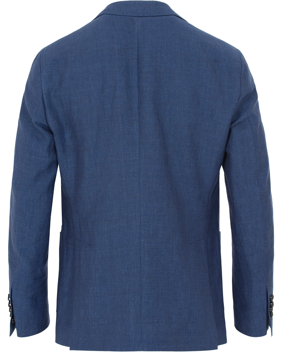 Herre | Blazere & jakker | Morris Heritage | Frank Oxford Linen/Cotton Blazer Navy