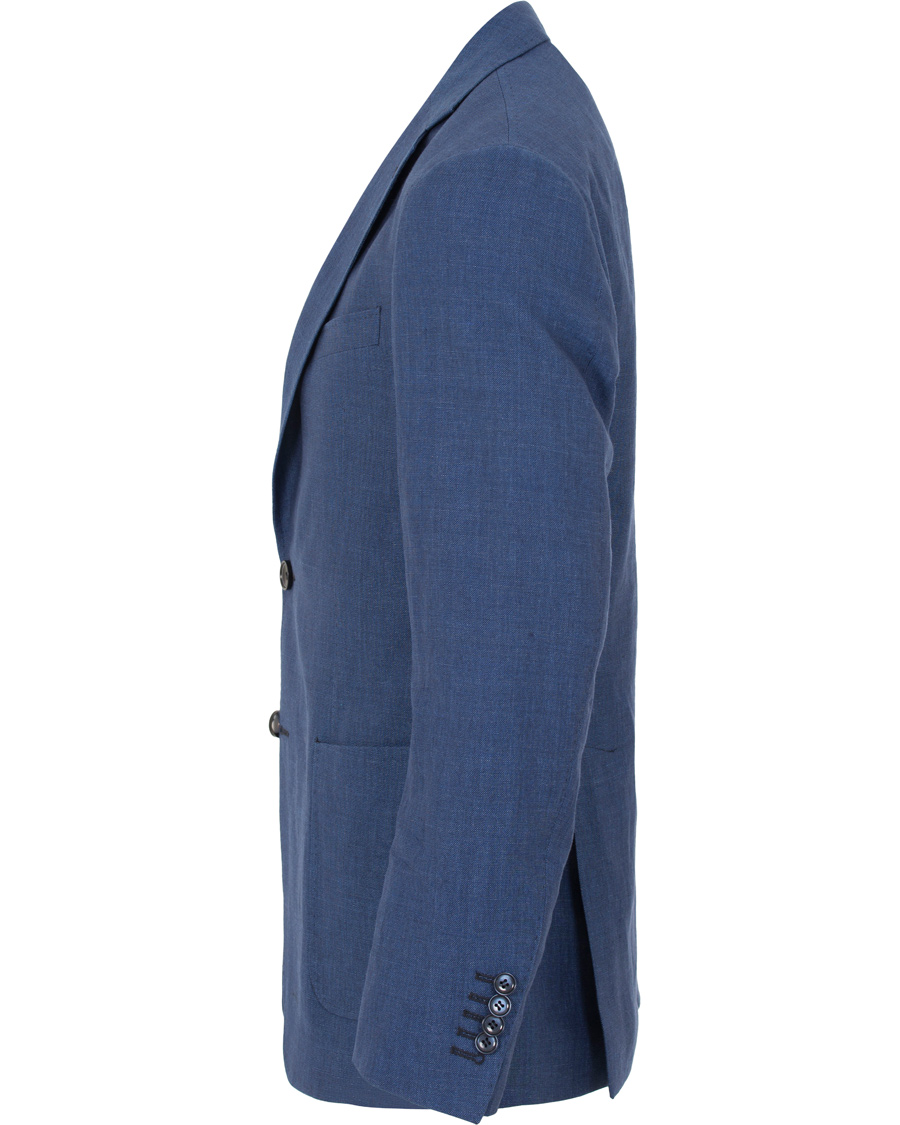 Herre | Blazere & jakker | Morris Heritage | Frank Oxford Linen/Cotton Blazer Navy