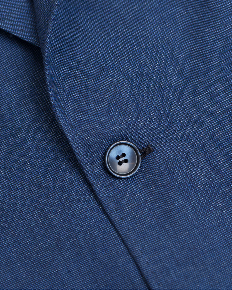 Herre | Blazere & jakker | Morris Heritage | Frank Oxford Linen/Cotton Blazer Navy