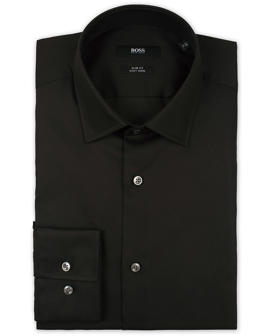 Herre | Skjorter | BOSS BLACK | BOSS Jenno Slim Fit Shirt Black