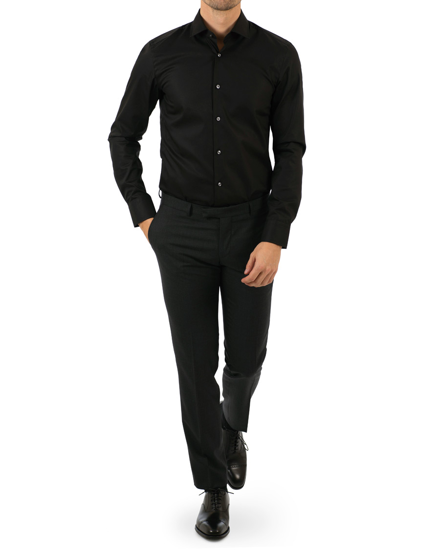 Herre | Skjorter | BOSS BLACK | BOSS Jenno Slim Fit Shirt Black