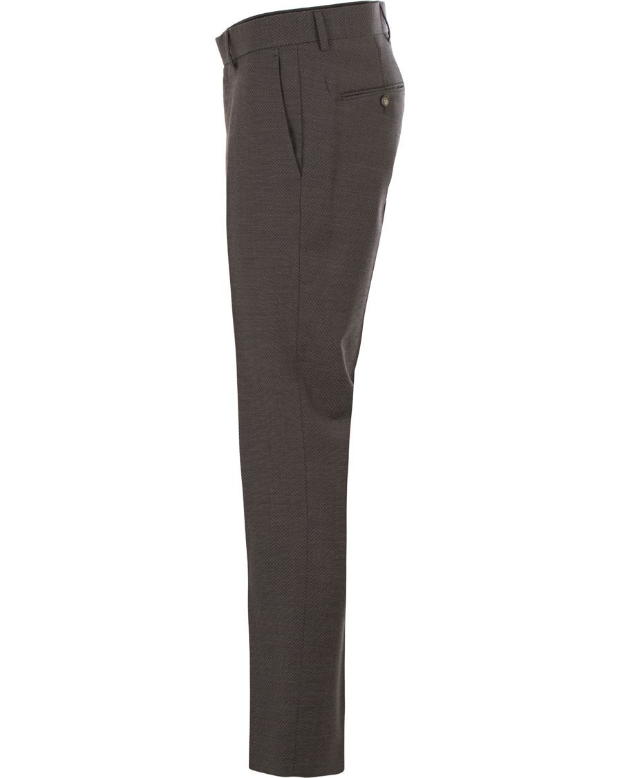 Herre | Bukser | Tiger of Sweden | Gordon Wool Structure Trousers Dark Grey
