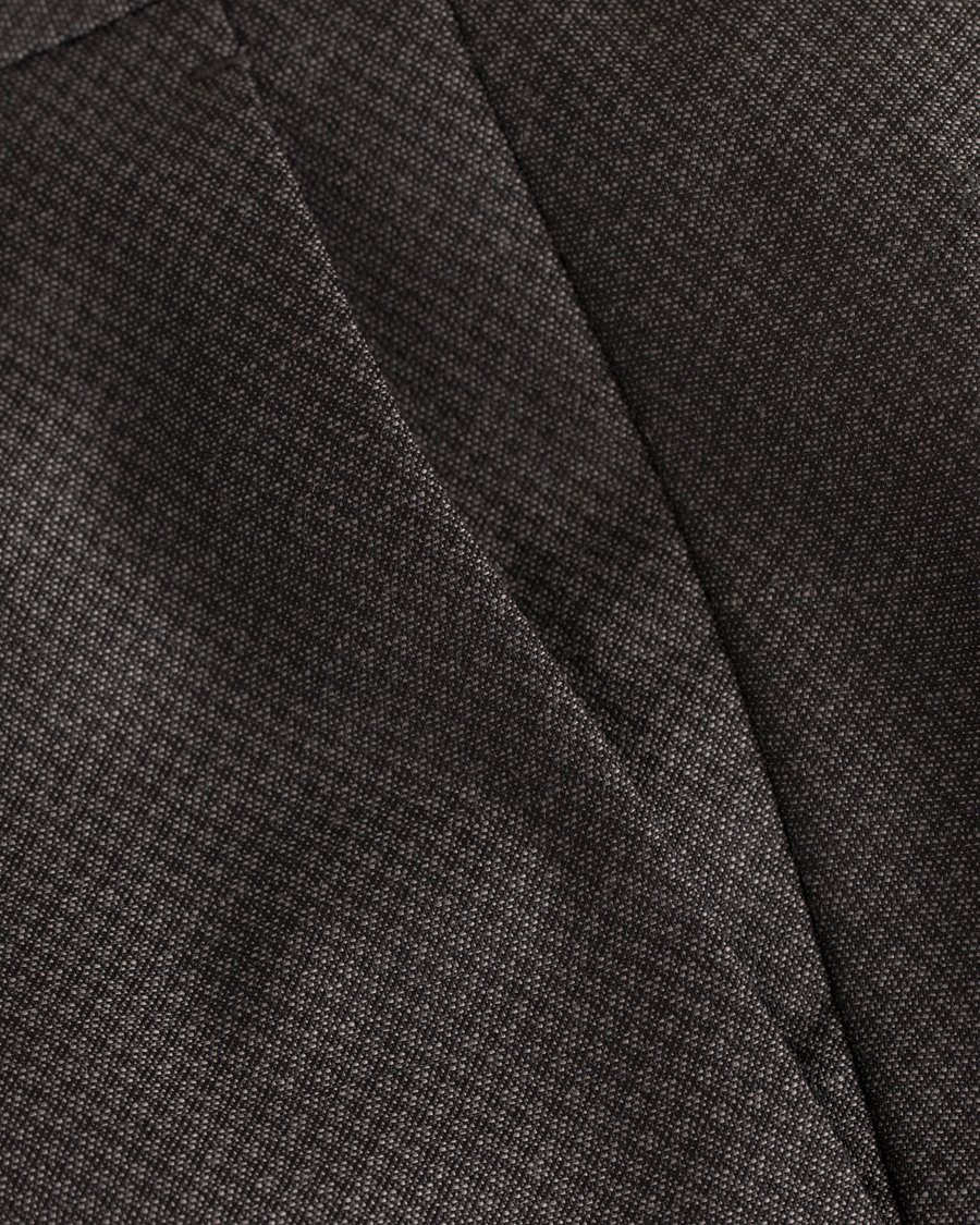 Herre | Bukser | Tiger of Sweden | Gordon Wool Structure Trousers Dark Grey