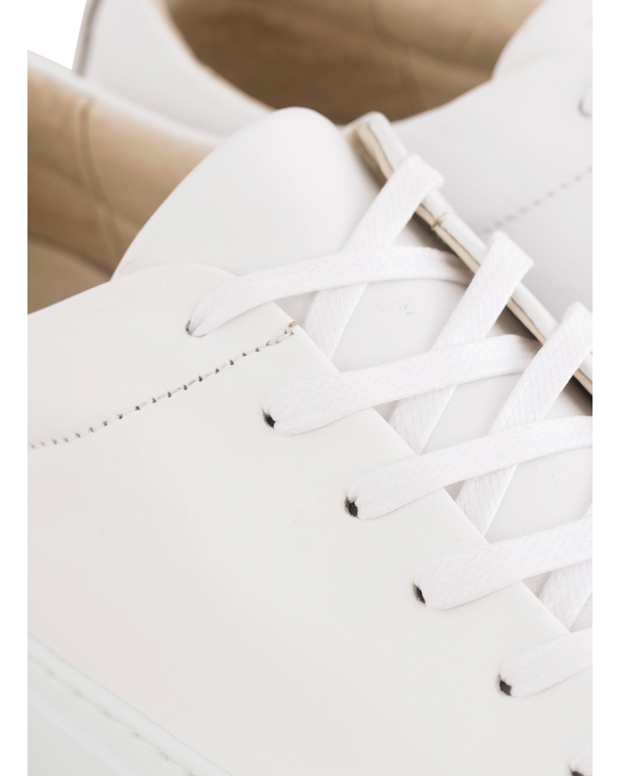 Herre | Morris Heritage Stratford Leather Toe Cap Shoes White | Morris Heritage | Stratford Leather Toe Cap Shoes White