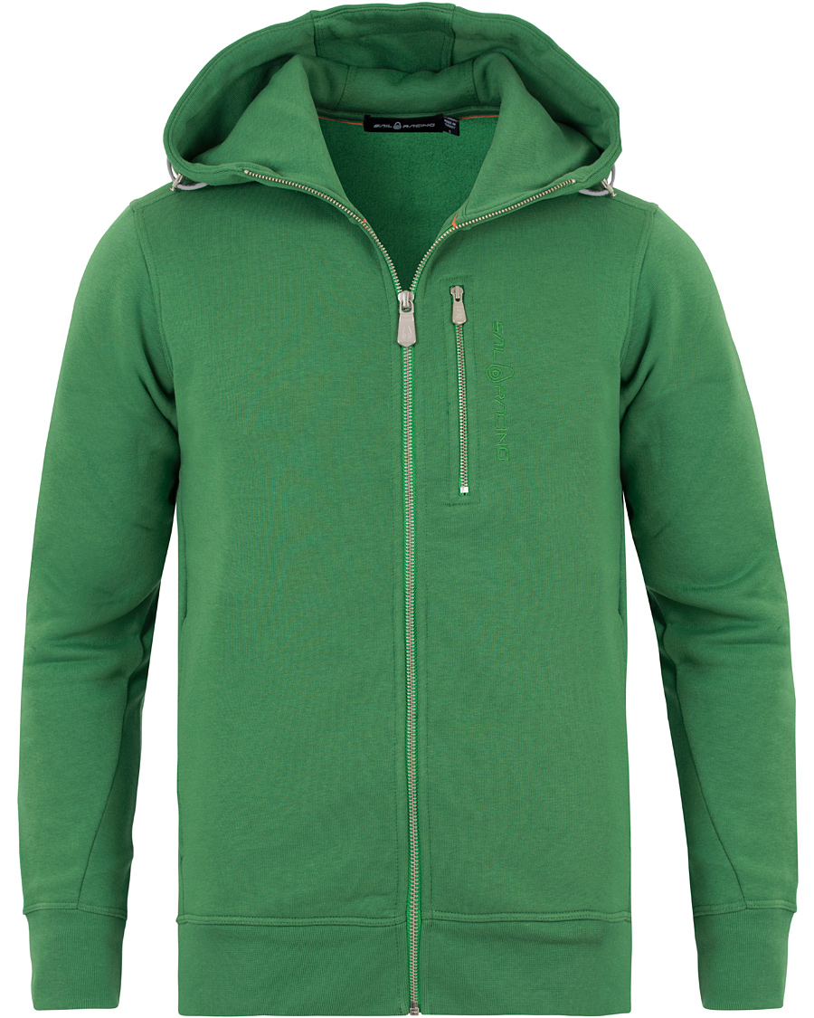 Herre | Trøjer | Sail Racing | Bowman Full Zip Hood Green