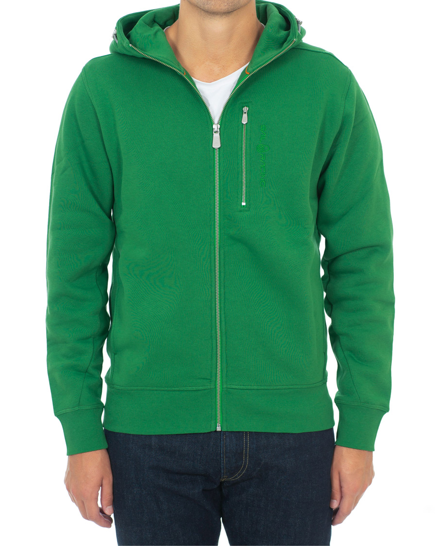 Herre | Trøjer | Sail Racing | Bowman Full Zip Hood Green