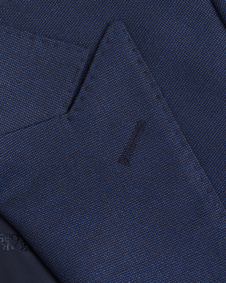 Herre | Jakkesæt | Oscar Jacobson | Elmer Peak Lapel Suit Blue