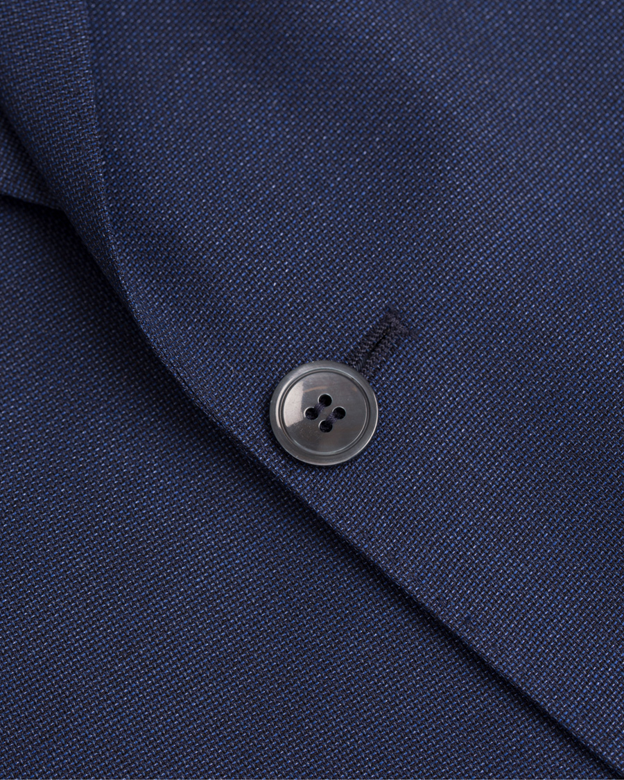 Herre | Jakkesæt | Oscar Jacobson | Elmer Peak Lapel Suit Blue