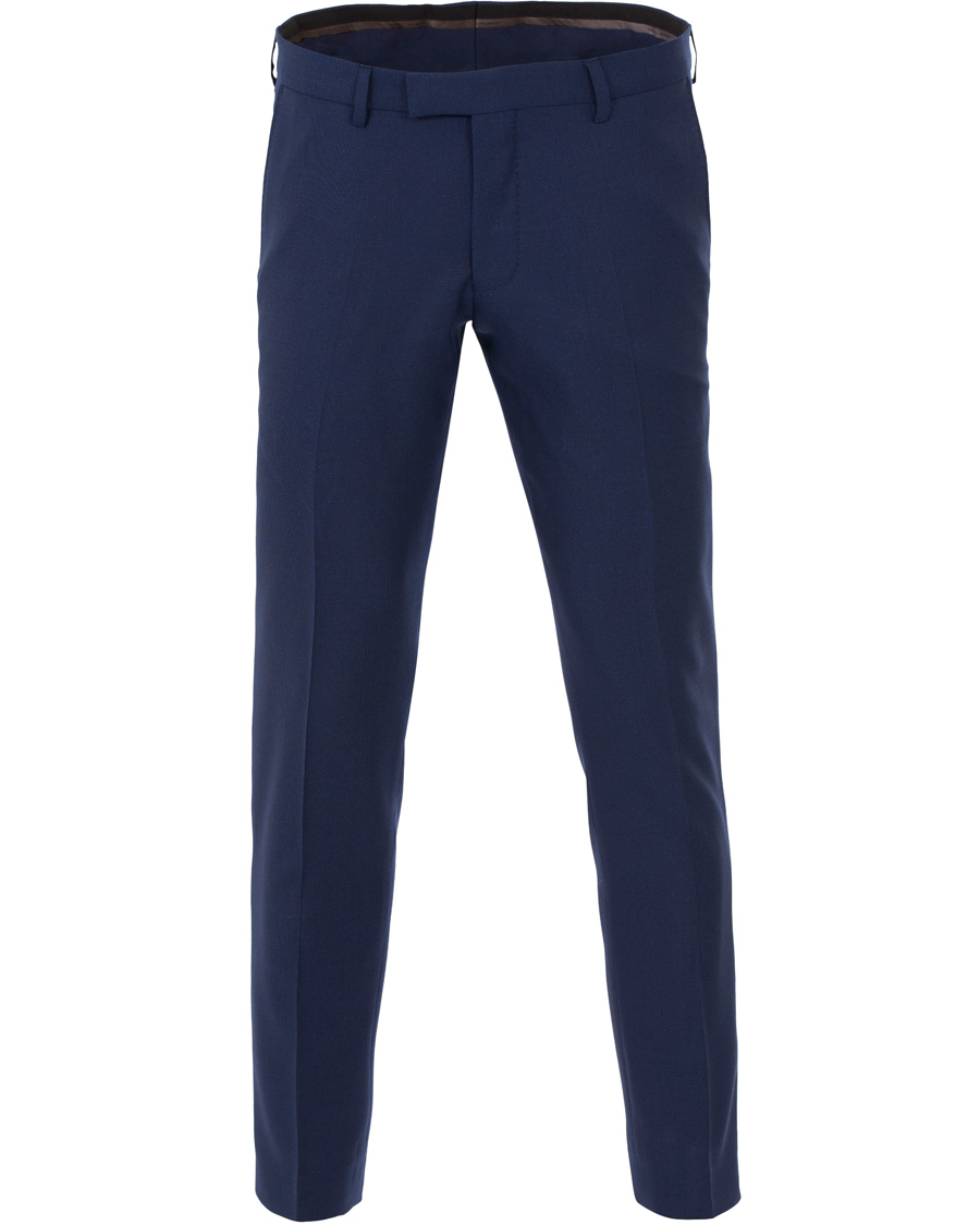 Herre | Jakkesæt | Oscar Jacobson | Elmer Peak Lapel Suit Blue