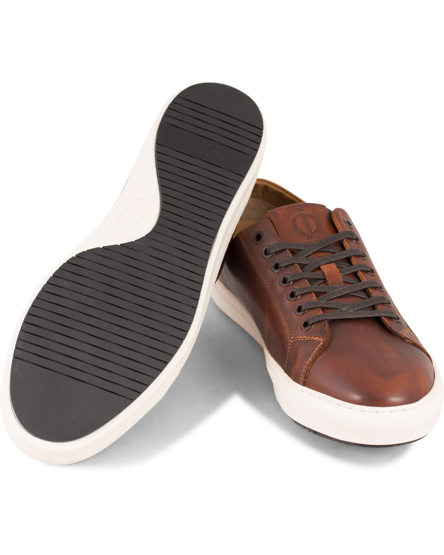 Herre | Oscar Jacobson Phoenix Leather Sneaker Dark Brown | Oscar Jacobson | Phoenix Leather Sneaker Dark Brown