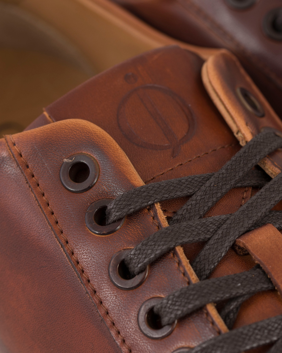 Herre | Oscar Jacobson Phoenix Leather Sneaker Dark Brown | Oscar Jacobson | Phoenix Leather Sneaker Dark Brown