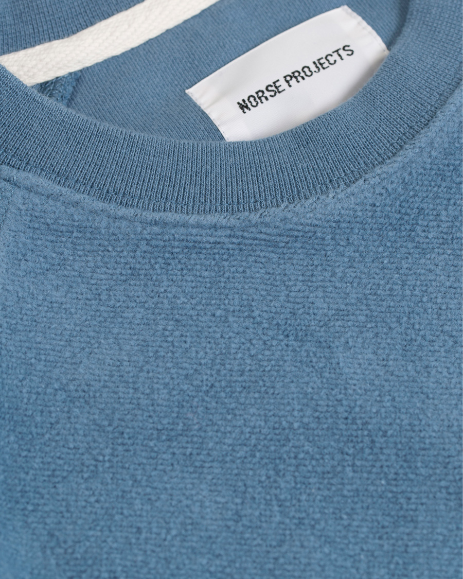 Herre | Trøjer | Norse Projects | Ketel Brushed Sweatshirt Marginal Blue