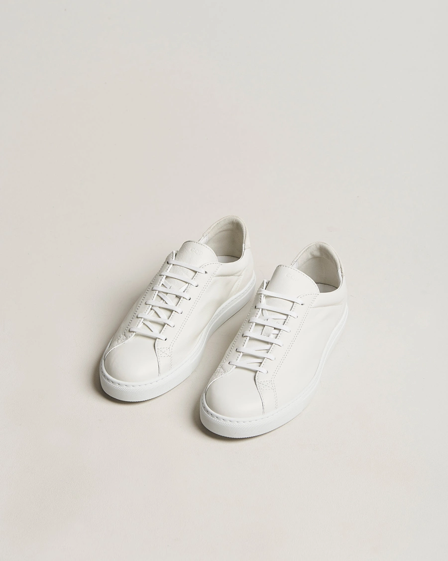 Herre | Sneakers | C.QP | Racquet Sneaker White Leather