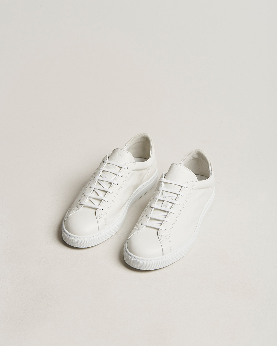 Herre |  | CQP | Racquet Sneaker White Leather