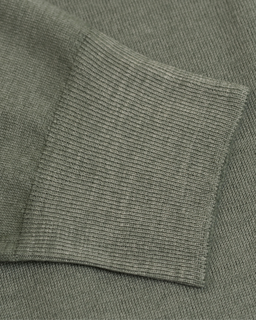Herre | Trøjer | Gran Sasso | Merino Vintage Fashion Fit Pullover Green
