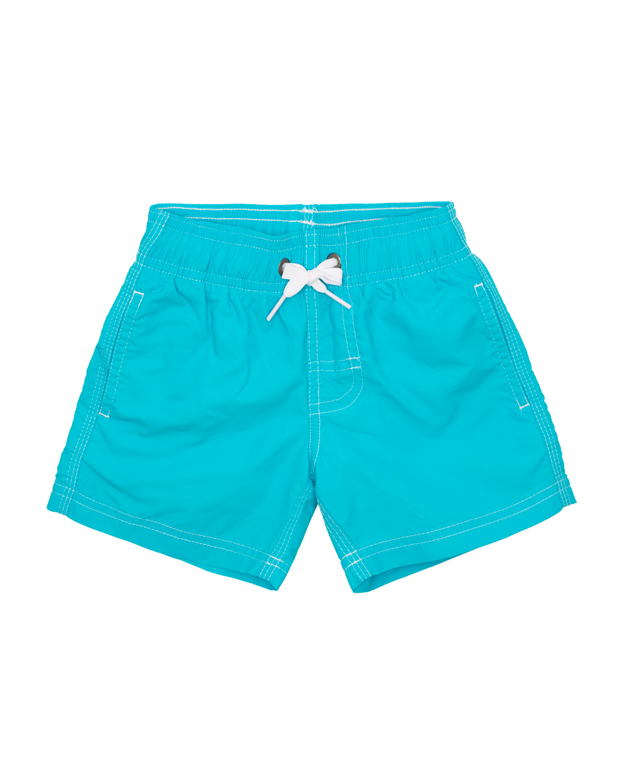 Herre | Badebukser | Sundek | Kid Rainbow Elastic Waistband Swim Shorts Light Blue
