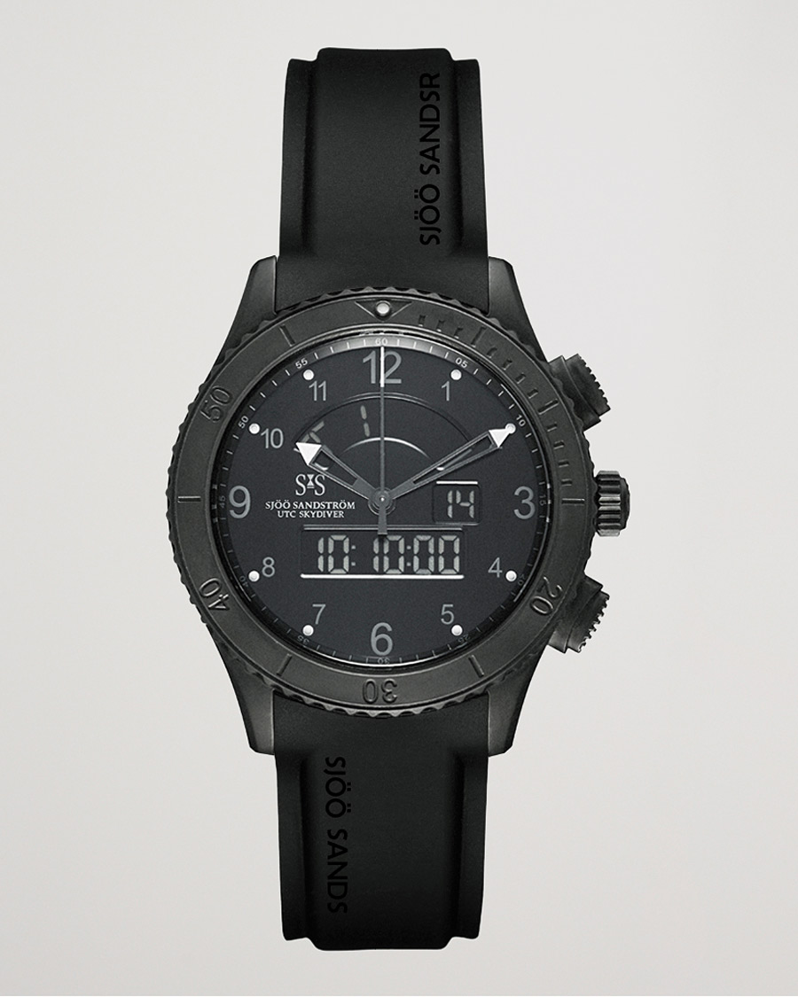 Herre |  | Sjöö Sandström | UTC Skydiver 44,2mm Black Night and Black Rubber