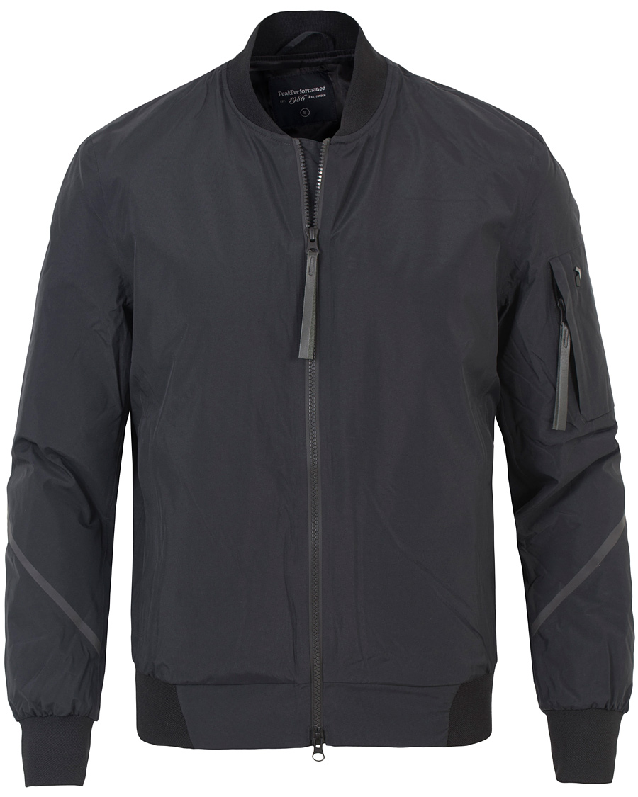 Herre | Jakker | Peak Performance | Eager Bomber Jacket Black