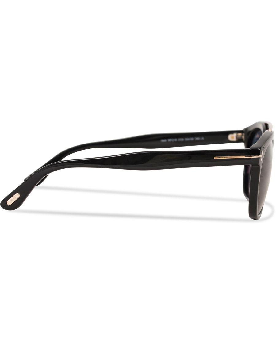 Herre | Tom Ford Holt FT0516 Sunglasses Shiny Black/Smoke | Tom Ford | Holt FT0516 Sunglasses Shiny Black/Smoke