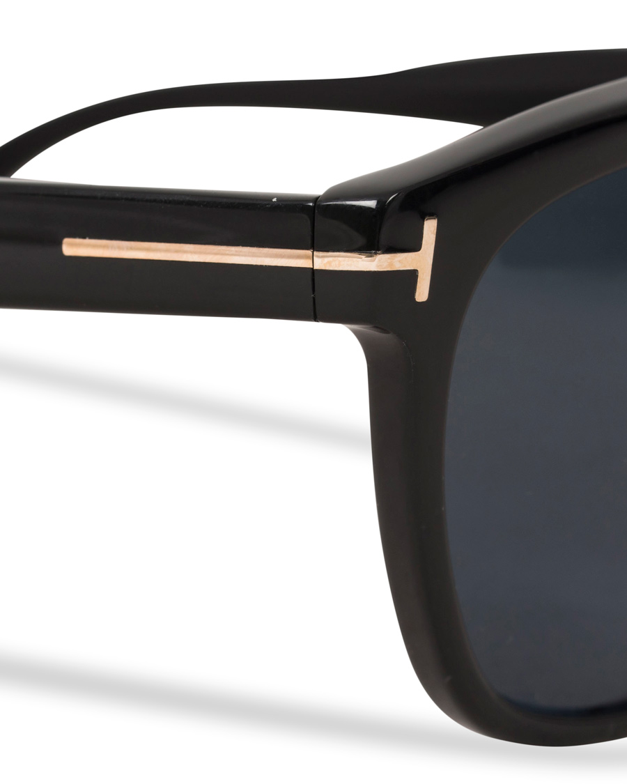Herre | Tom Ford Holt FT0516 Sunglasses Shiny Black/Smoke | Tom Ford | Holt FT0516 Sunglasses Shiny Black/Smoke