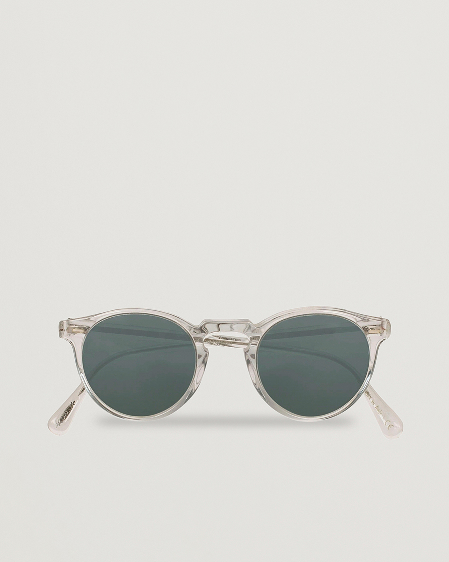 Herre |  | Oliver Peoples | Gregory Peck Sunglasses Crystal/Indigo Photochromic