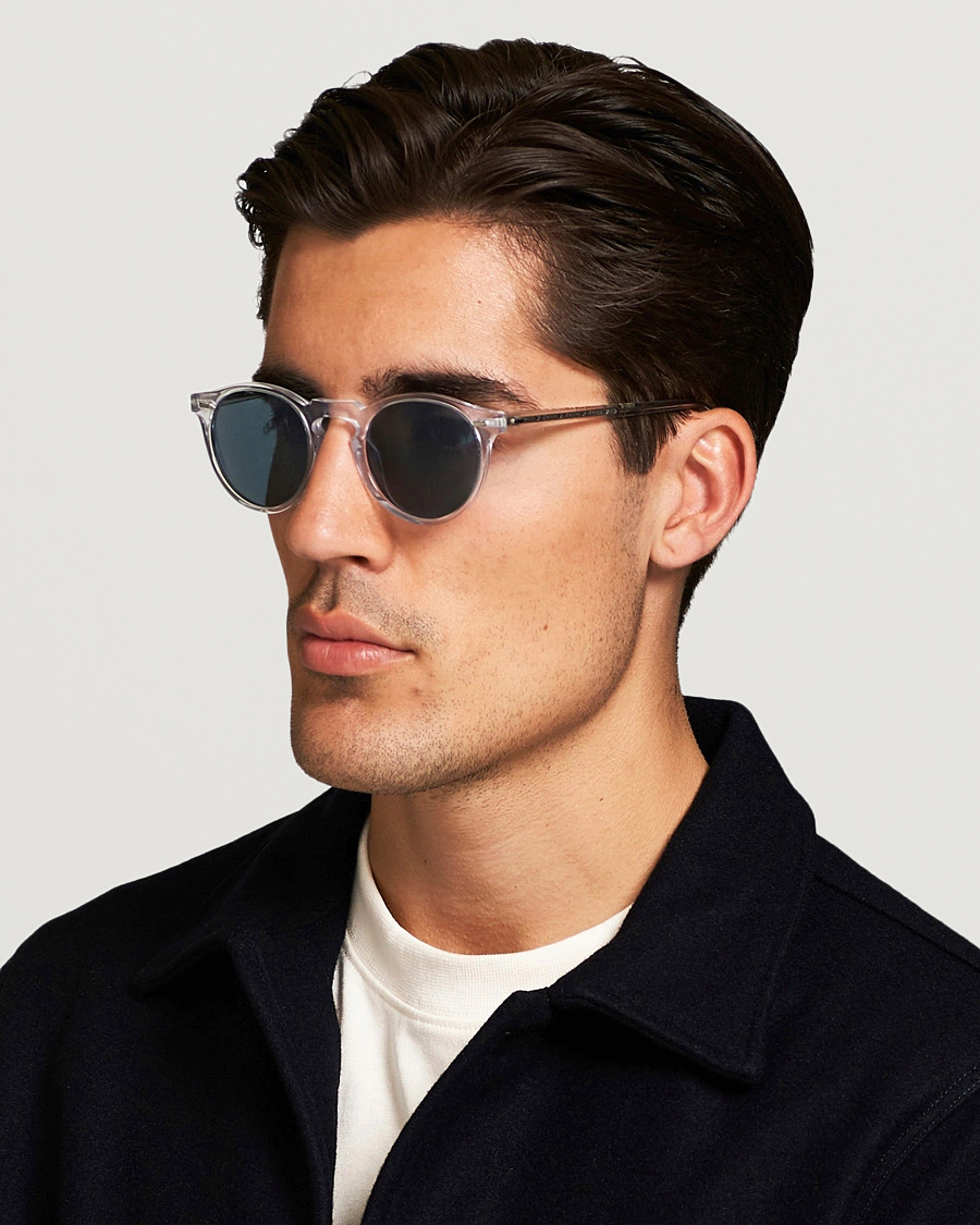 Herre |  | Oliver Peoples | Gregory Peck Sunglasses Crystal/Indigo Photochromic