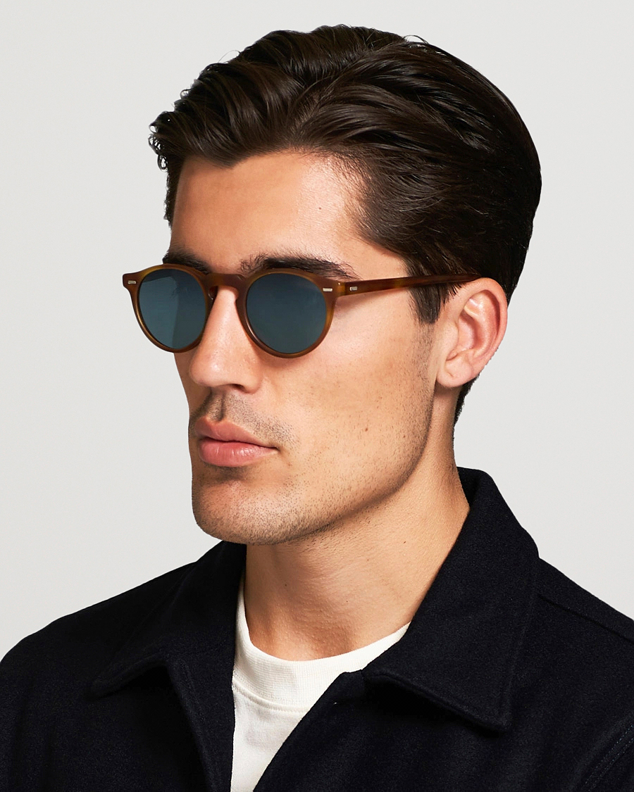 Herre | Assesoarer | Oliver Peoples | Gregory Peck Sunglasses Semi Matte/Indigo Photochromic