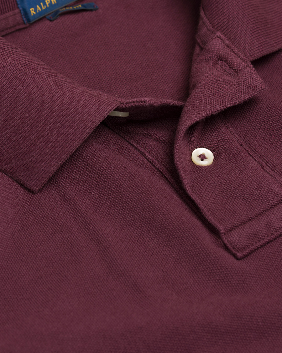 Herre | Polotrøjer | Polo Ralph Lauren | Slim Fit Polo Classic Burgundy