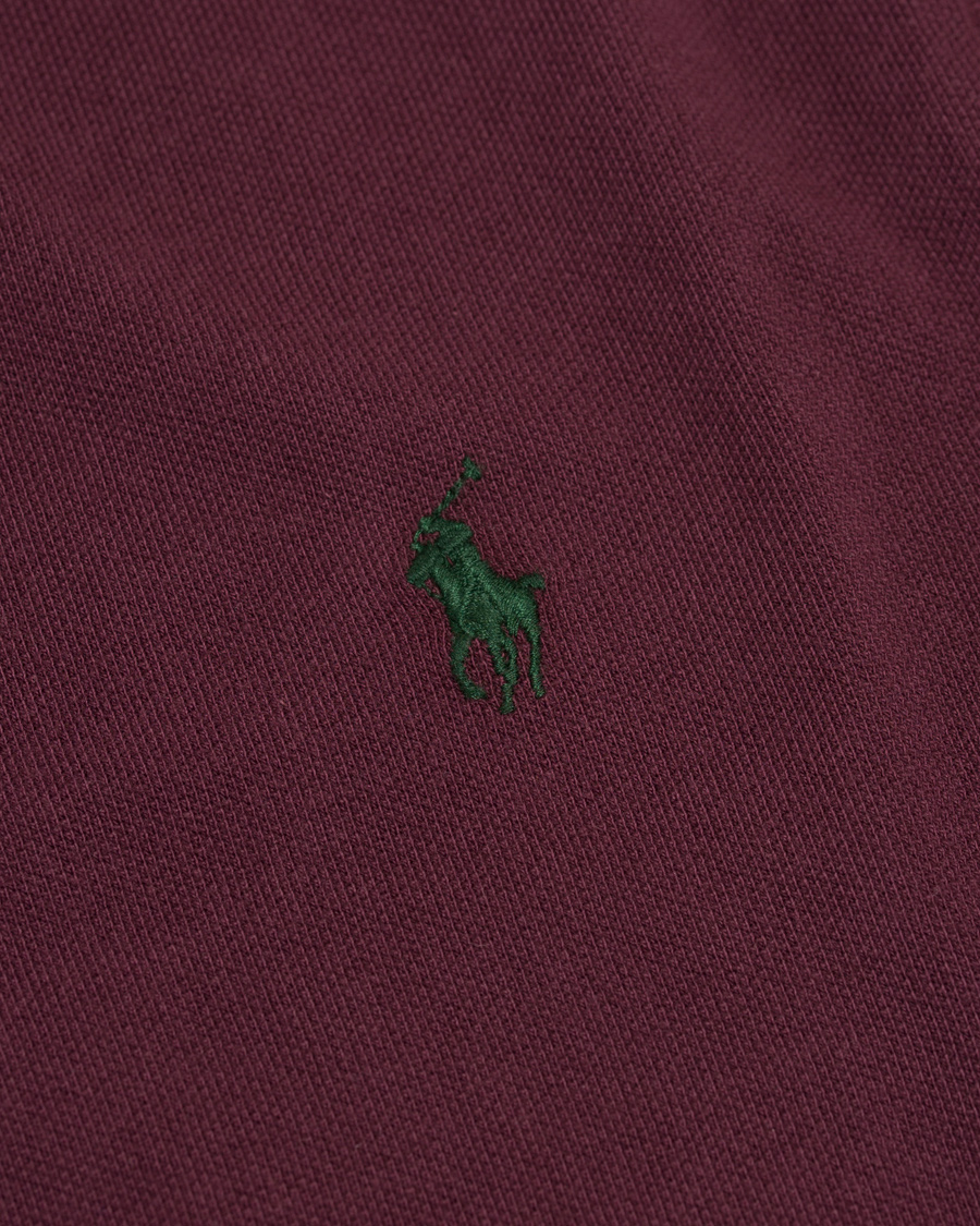 Herre | Polotrøjer | Polo Ralph Lauren | Slim Fit Polo Classic Burgundy