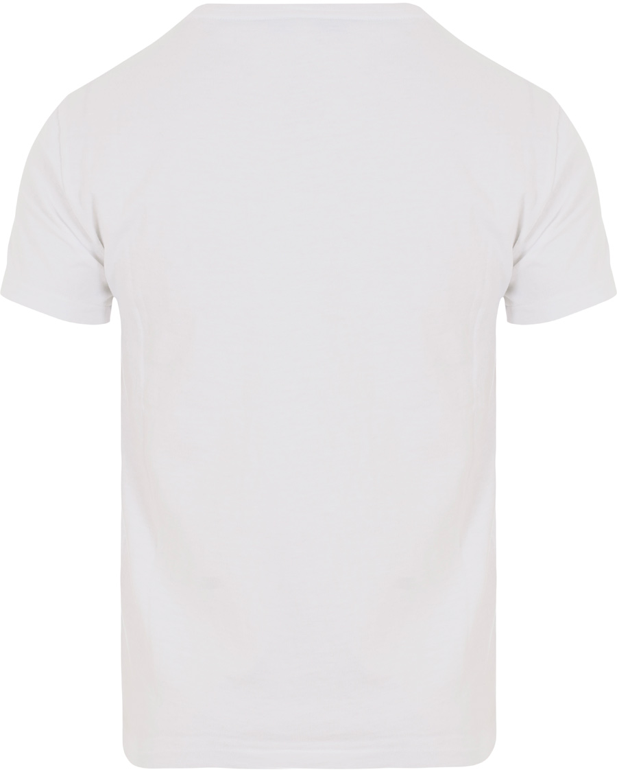 Herre | T-Shirts | Polo Ralph Lauren | American Flag Print Crew Neck Tee White