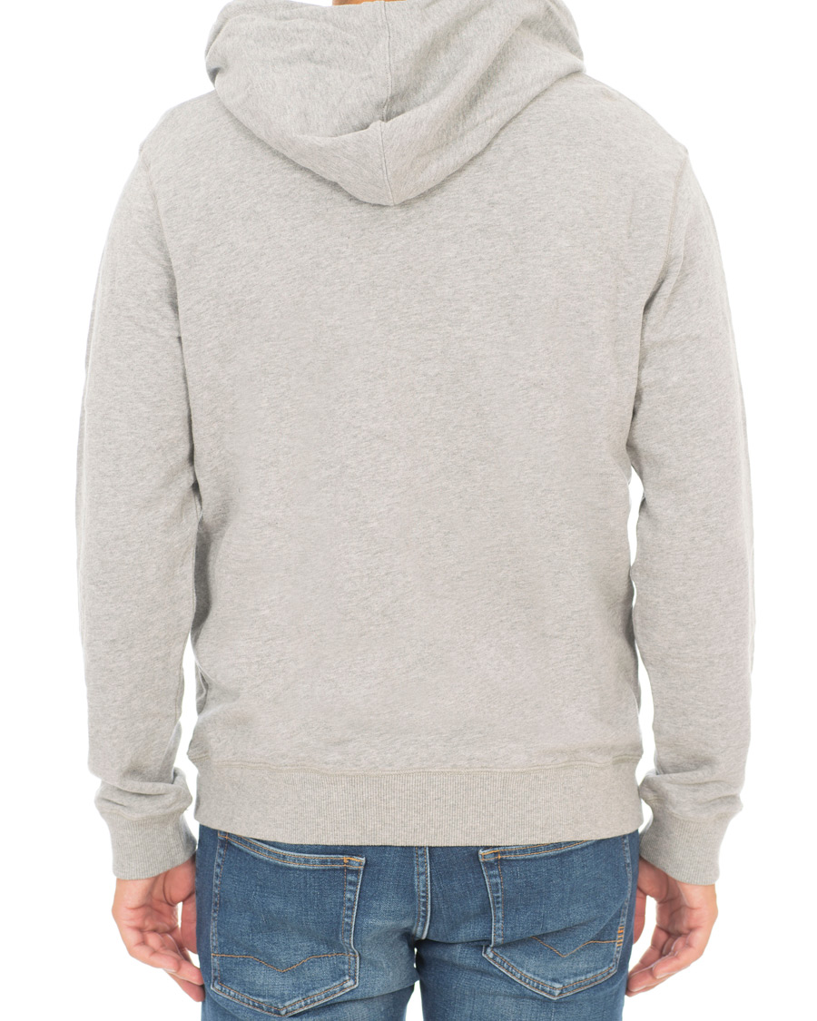 Herre | Trøjer | Morris | Full Zip Hoodie Light Grey Melange