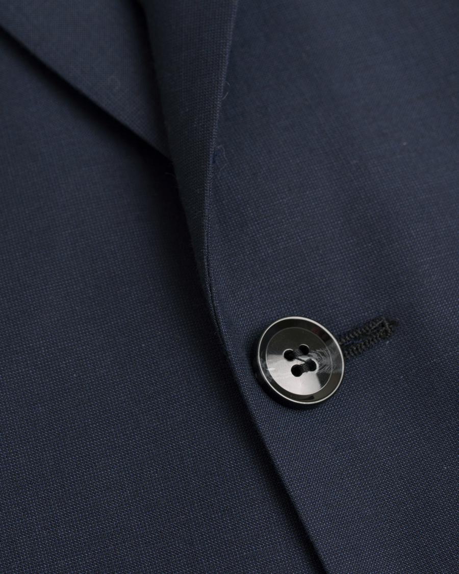 Herre | Blazere & jakker | Tiger of Sweden | Lamonte Wool/Cotton Suit Blazer Navy