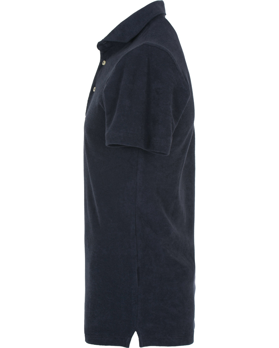 Herre | Polotrøjer | Gran Sasso | Velour Polo Navy