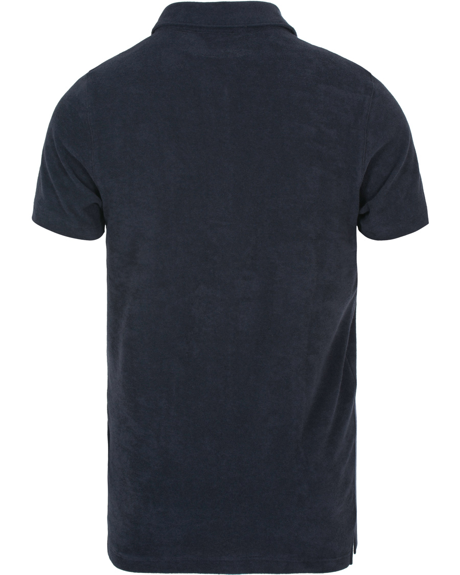 Herre | Polotrøjer | Gran Sasso | Velour Polo Navy