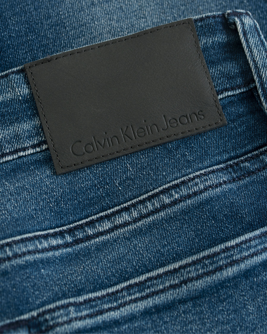 Herre | Jeans | Calvin Klein Jeans | Calvin Klein Skinny Jeans True Mid Blue