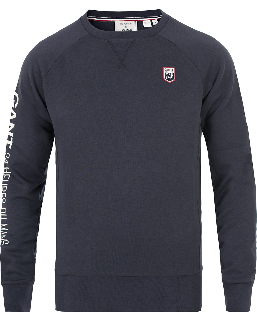 Herre | Trøjer | GANT | Le Mans Sweatshirt Evening Blue