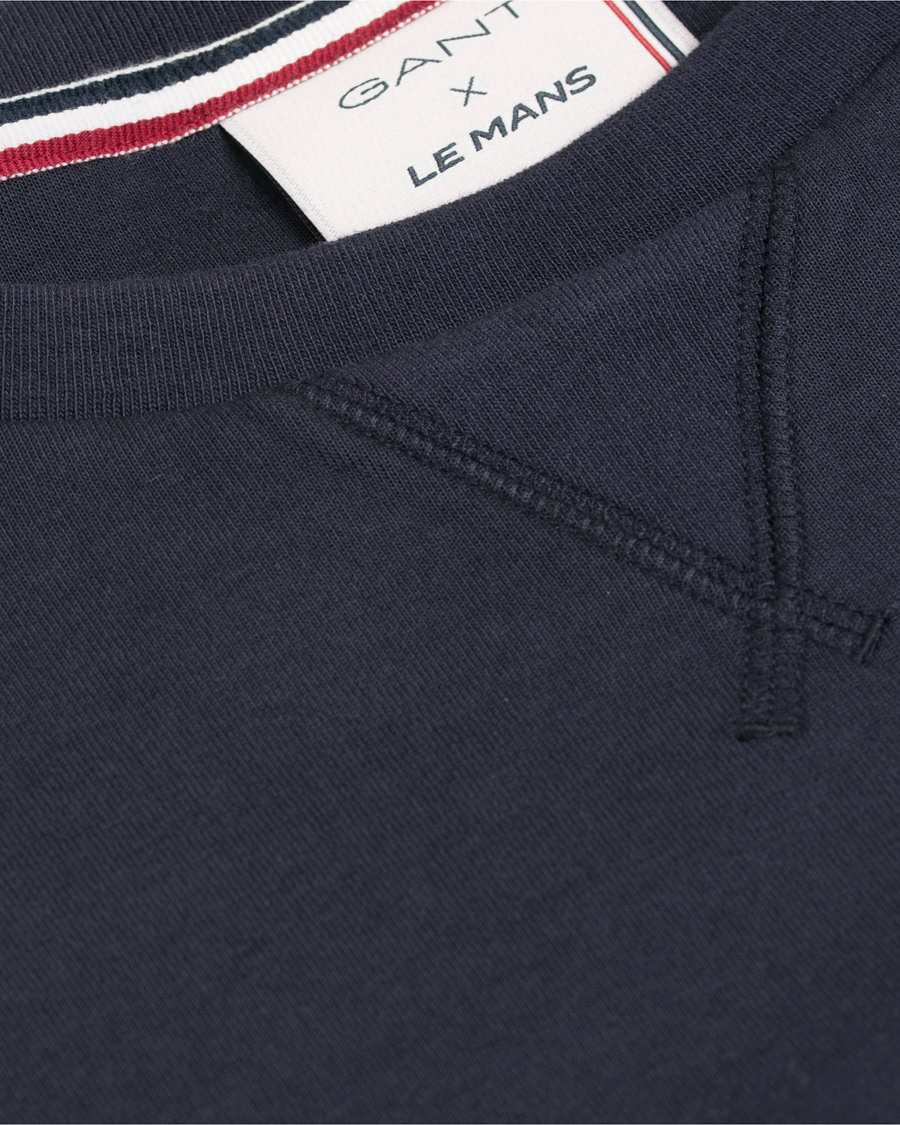 Herre | Trøjer | GANT | Le Mans Sweatshirt Evening Blue