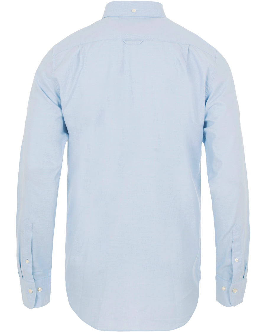 Herre | Skjorter | GANT | Le Mans Fitted Body Tech Prep Shirt Capri Blue