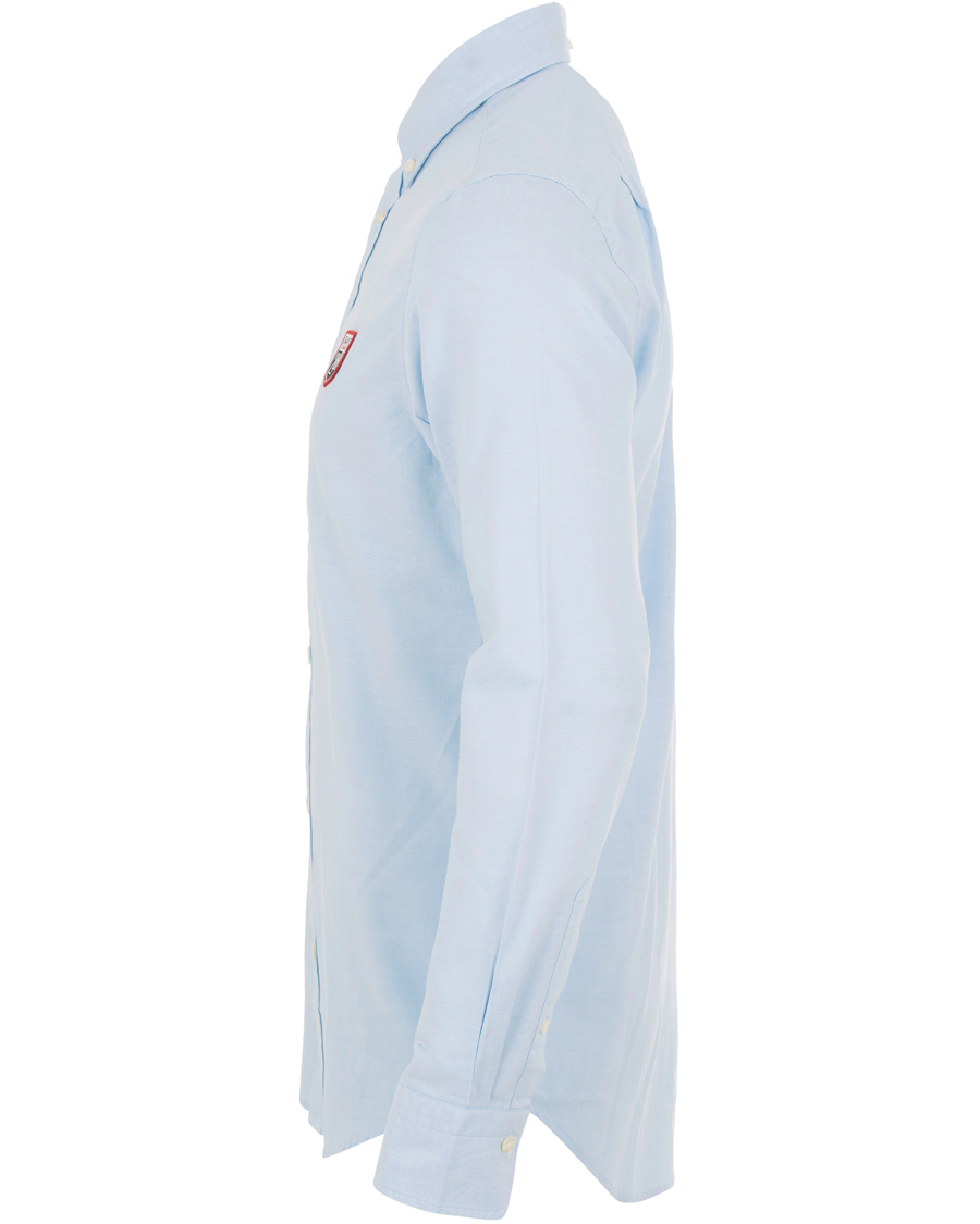 Herre | Skjorter | GANT | Le Mans Fitted Body Tech Prep Shirt Capri Blue