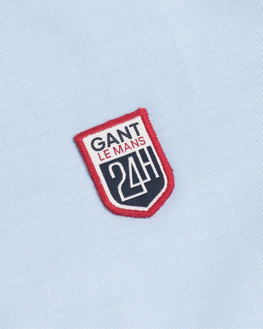 Herre | Skjorter | GANT | Le Mans Fitted Body Tech Prep Shirt Capri Blue