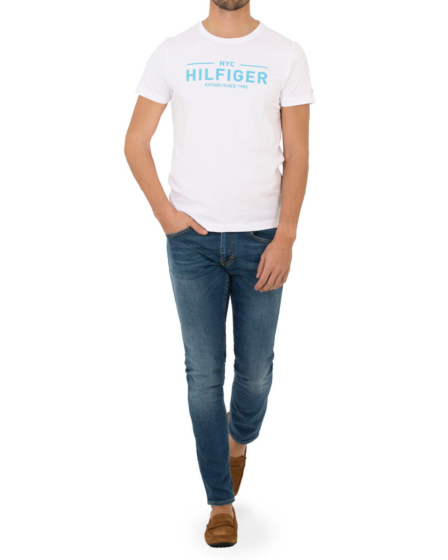 Herre | T-Shirts | Tommy Hilfiger | Rick Crew Neck Tee White