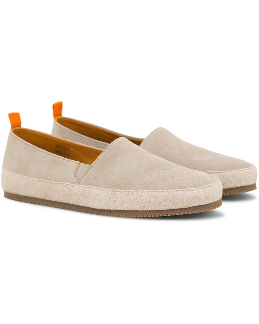 Herre | MULO Suede Espadrilles Natural | MULO | Suede Espadrilles Natural