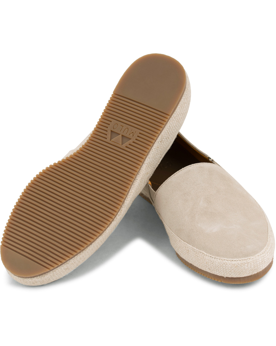 Herre | MULO Suede Espadrilles Natural | MULO | Suede Espadrilles Natural