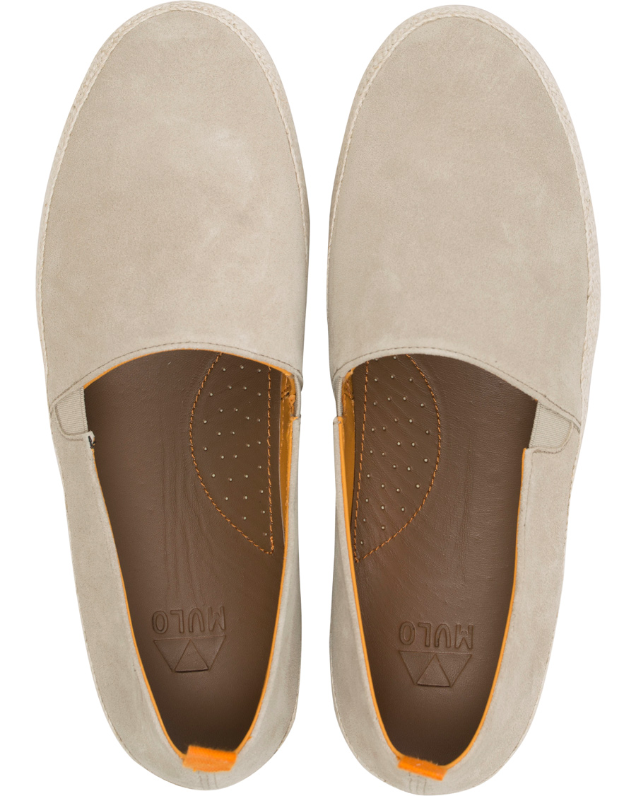 Herre | MULO Suede Espadrilles Natural | MULO | Suede Espadrilles Natural