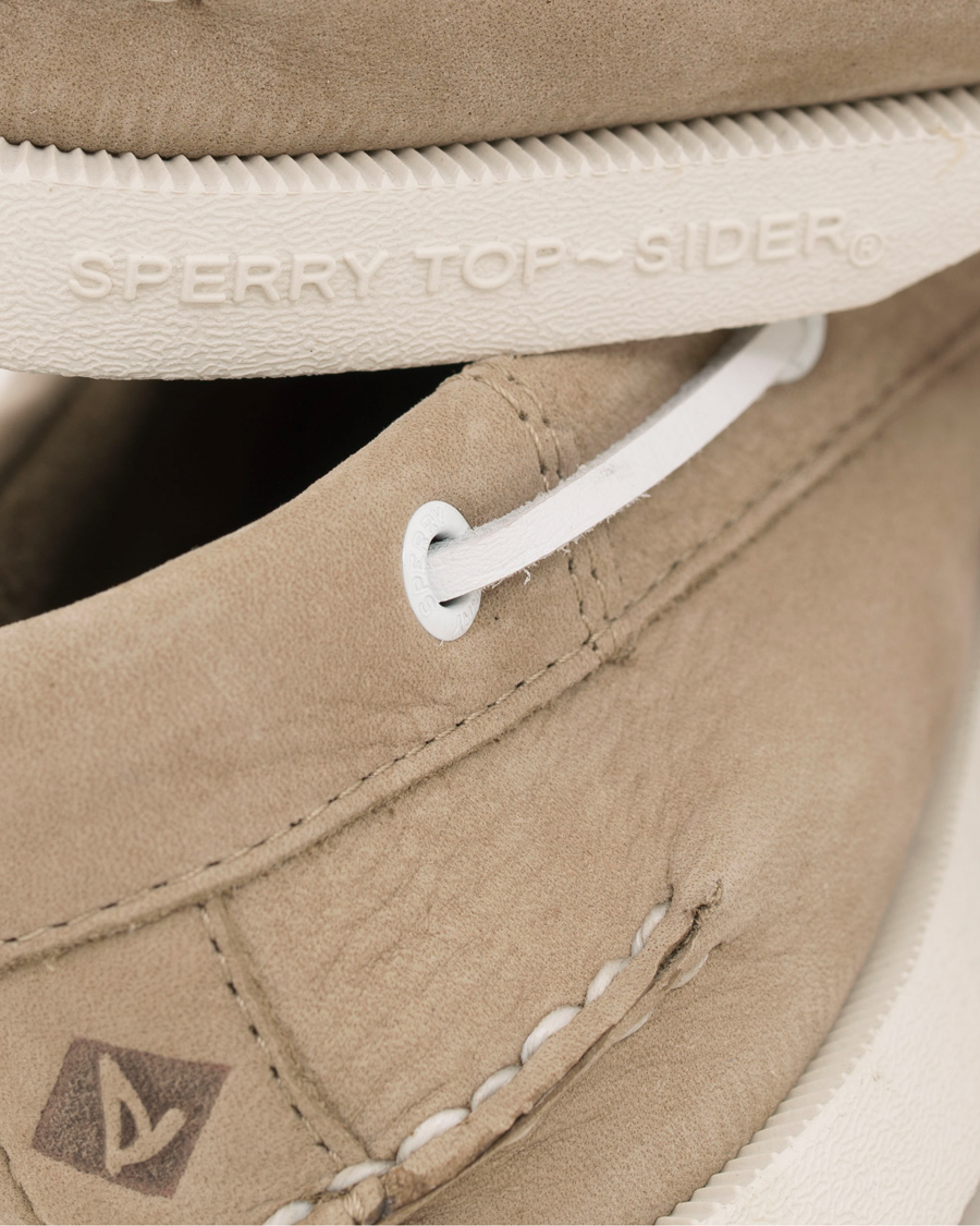 Herre | Sperry Top-sider Nubuck Boat Shoe Taupe | Sperry Top-Sider | Nubuck Boat Shoe Taupe