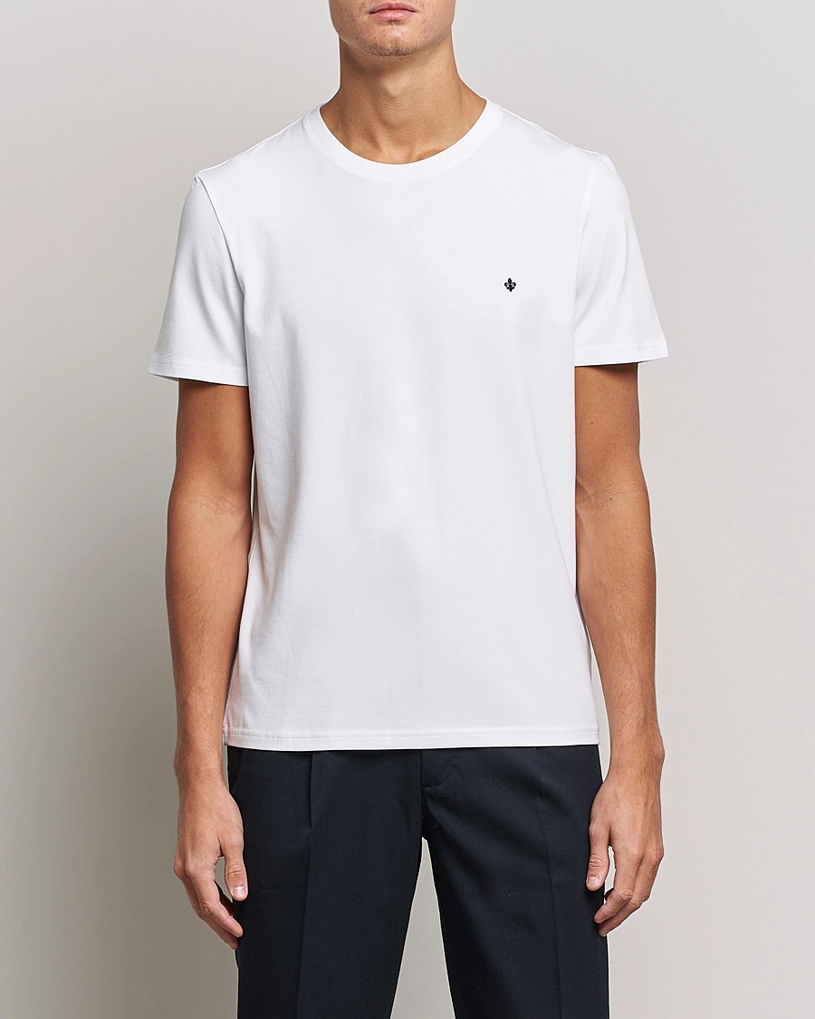 Herre | Hvide t-shirts | Morris | James Crew Neck Tee White