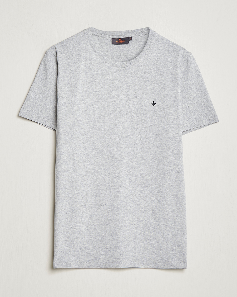 Herre |  | Morris | James Crew Neck Tee Grey Melange